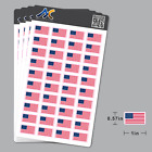 Feuille autocollant vinyle drapeau américain 4 juillet jour de l'indépendance Amérique