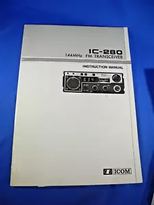 Icom IC-280 Instruction Manual - ORIGINAL - FREE SHIPPING! - Picture 1 of 5