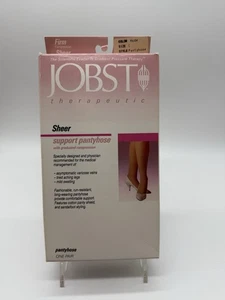 JOBST UltraSheer Support Compression Pantyhose Nylon/Spandex Nude Size C New - Picture 1 of 6