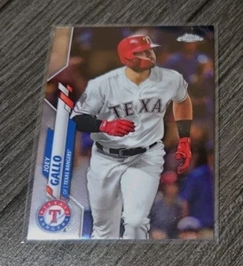 2020 Topps Chrome Baseball JOEY GALLO Chrome Base Card #191 Texas Rangers  - Picture 1 of 3