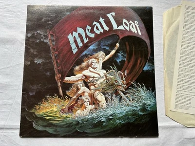 Meat Loaf Dead Ringer (1981) Vinyl LP 83645 Lyrics Inner - Image 1 of 4