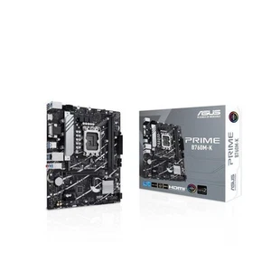 Mainboard, ASUS, Intel B760 Express, LGA1700, Micro-ATX, Arbeitsspeicher DDR5, Memory slo - Bild 1 von 1