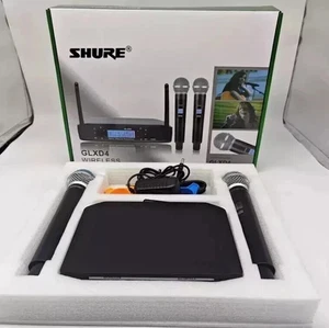 Shure GLXD4+BETA58A Dual Channel Digital w/ 2pcs Mic Wireless System - Picture 1 of 5