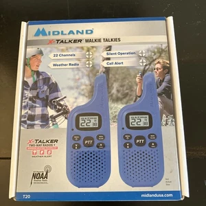 Midland X-Talker Walkie Talkies T20 Two Way Radios NEW - Picture 1 of 4