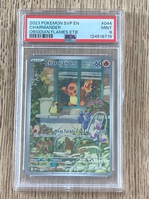  PSA 9 Charmander 044 Sv: Scarlet & Violet Promo Cards Holo~BEAUTIFUL ARTWORK! - Image 1 of 2