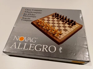 Novag Chess Computer - Allegro - Board, Box & Instructions - RARE - Picture 1 of 9