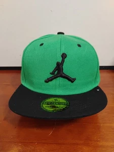 Jordan Snapback Hat. Green And Black - Picture 1 of 6