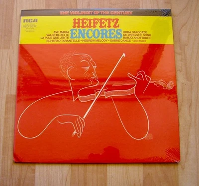 HEIFETZ encores RCA LSC 3233 (e) 1-й пресс Сарасате Дебюсси ЗАПЕЧАТАННЫЙ - Изображение 1 из 2