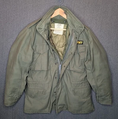 Alpha Industries M65 Field Jacket with Liner Medium Green OG107 USGI Vietnam Era - Image 1 of 4