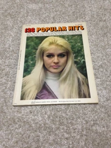126 POPULAR HITS SHEET MUSIC 1971 PAPERBACK SONG BOOK - Picture 1 of 7