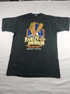 Vintage Harley Davidson Flying Eagle Freeport, Bahamas Large 3D Emblem  - Picture 1 of 8