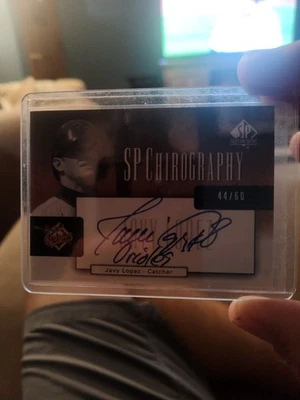 JAVY LOPEZ 2004 Sp Chirography /60 Ok Card Auto Orioles Inscription Ca-jl - Image 1 of 3