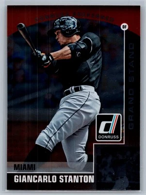 2015 Donruss #25 Giancarlo Stanton Donruss Preferred Bronze - Image 1 of 2