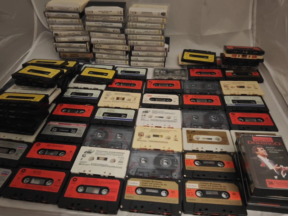   Großes Konvolut über 100 Audio-Kassetten – Klassische Musik / Oper / Orchester - Bild 1 von 4