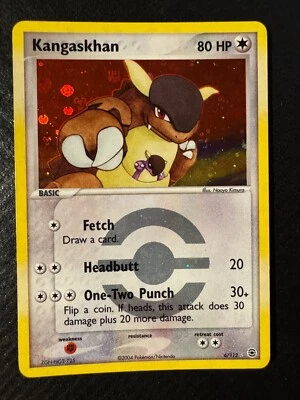 Pokemon EX FireRed & LeafGreen - Kangaskhan 6/112 Reverse Rare Holo - NM/VLP - Image 1 of 4