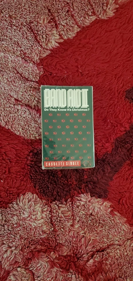 Band Aid II cassette single 1989 sealed Very RARE US version NOT COMMON UK ONE - Image 1 of 3