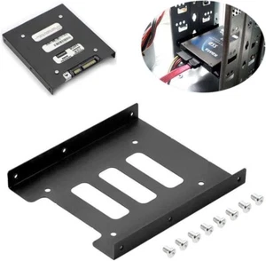 2.5 Inch to 3.5 Inch SSD HDD Adapter Rack Hard Drive SSD Mounting Bracket - Picture 1 of 8
