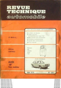 Revue Technique Automobile Audi 80 tous types  #335 - Bild 1 von 4