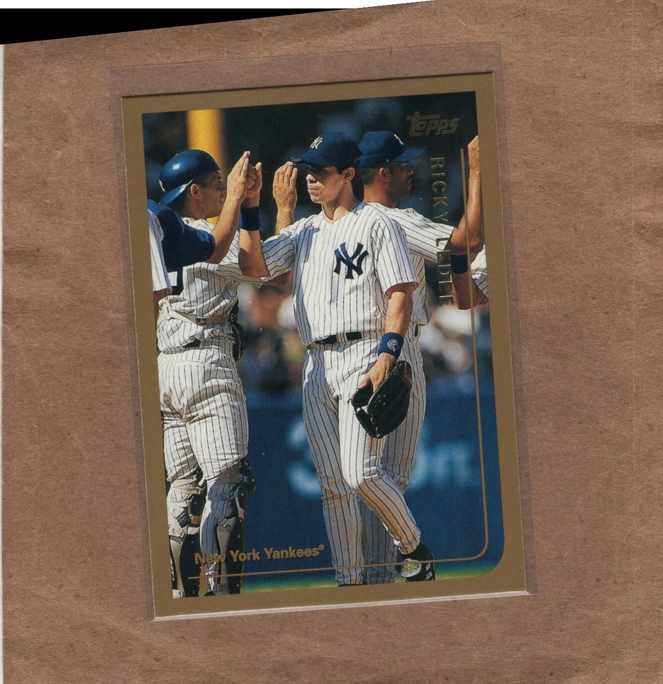 1999 Topps Ricky Ledee New York Yankees  #5421NrMt-Mt - Image 1 of 1