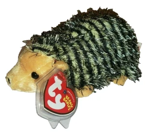Ty Beanie Baby CHUCKLES the Hedgehog (6 Inch) NEW MWMTs Plush Stuffed Animal Toy - Picture 1 of 11