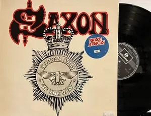 Saxon - Strong Arm Of The Law LP 1986 Parlophone – 062-2608801 [Greece] VG+/VG+ - Picture 1 of 5