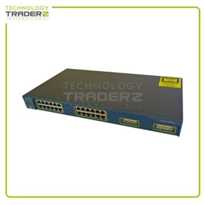 Lot Of 2 WS-C2950G-24-EI Cisco Catalyst 2950G 24-Ports Managed Ethernet Switch - Picture 1 of 1