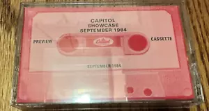 CAPITOL RECORDS SEPTEMBER 1984 ADVANCE CASSETTE FREDDIE MERCURY IRON MAIDEN RARE - Picture 1 of 2