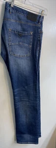 Armani Jeans Men’s Medium  Blue Denim Straight Leg Cotton Blend  Size 40 - Picture 1 of 11