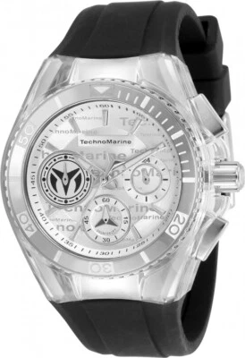 Reloj cronógrafo Technomarine Cruise California para mujer 40,5 mm plateado TM-118131 Foto 1 de 4