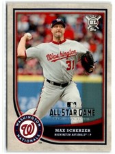 NATIONALS MAX SCHERZER 2018 TOPPS ALL-STAR FANFEST WRAPPER REDEMPTION #ASWR-2