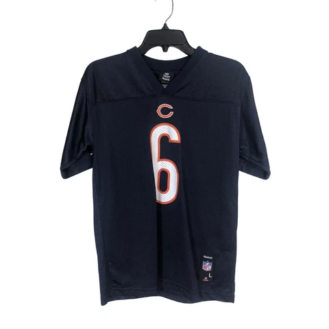 Youth Reebok NFL Jersey Chicago Bears Jay Cutler Football Size L Cover