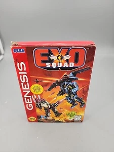EXO SQUAD SEGA GENESIS COMPLETO EN CAJA con tarjeta de registro!! Sin póster - Imagen 1 de 19