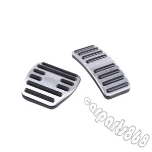 Alloy/Silicone Gas Brake Pedal Cover For Mercedes Benz Smart For two 2016-2021 - Picture 1 of 7