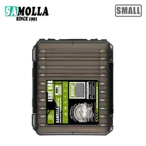 Small/Large Fishing Tackle Box Lure Storage Double Sided Lure Hook Box Bait Case - Picture 1 of 28