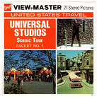 2 View-Master Stereo 3D Reels # A241,Universal Studios 1, Shows, Special Effects