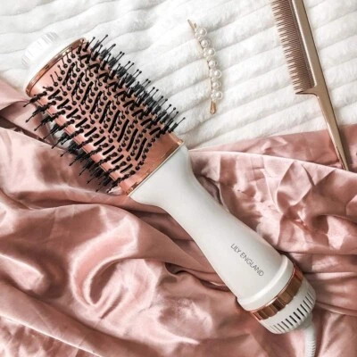 Hair Dryer Hot Air Brush with Adjustable Temperature Lily England usually £36.95