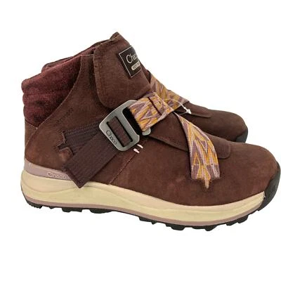 Chaco Byways Waterproof Suede Leather Ankle Boots Mahogany Women's Size 7 - Image 1 of 4