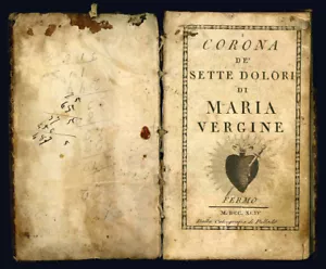 Corona de' sette dolori di Maria Vergine - Imagen 1 de 4