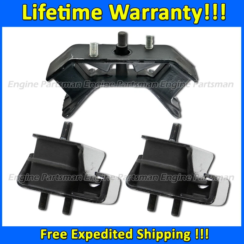 K0926 Motor & Trans Mount Set For 2000-2006 Subaru Baja/Legacy/Outback 2.5L AUTO - Image 1 of 1