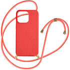Cord Case For Iphone 15 Pro Max Recyclable Silicone Classic Case Bio Red