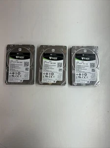LOT OF 3X SEAGATE EXOS 10E2400 SAS 1.8TB ST1800MM0129 - Picture 1 of 6