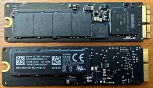 SAMSUNG 128GB MLC M.2 2280 SSD FOR MACBOOK | MZ-JPV128S/0A2 | 2018 - Picture 1 of 3