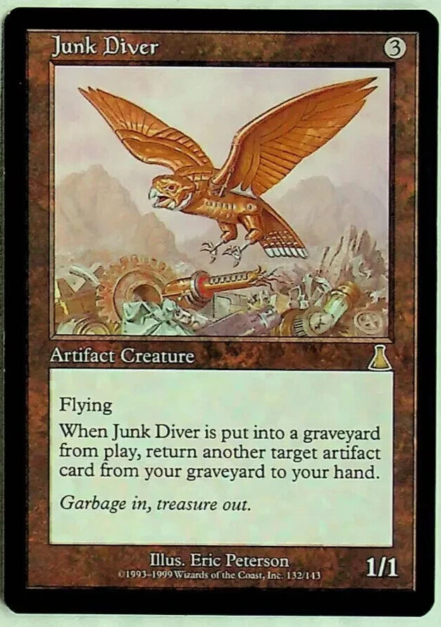 Junk Diver Urza's Destiny 1999 Magic the Gathering NM Pack Fresh - Image 1 of 1