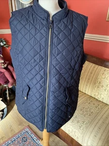 "JOULES" MARINEBLAUE DIAMANTWESTE BODYWARMER ROSA HASE FREIZEIT Pit2pit 23 Zoll - Bild 1 von 9