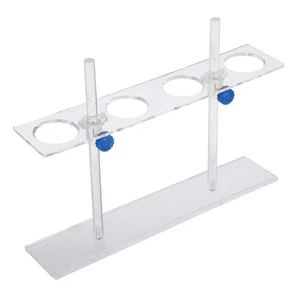  Trichterständer für Labor: Acryl 4 Loch transparent säurebeständig Gestell - - Bild 1 von 12