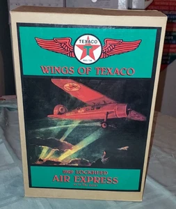 Wings of Texaco 1929 Lockheed Air Express Diecast 1st Series Coin Bank NIB - Picture 1 of 6