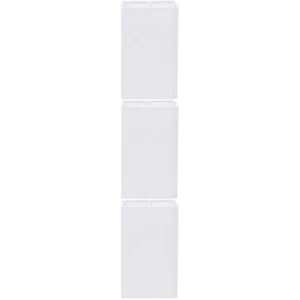 3 Pieces Square Table Lampshade Small Light Shades for Bedside White - Picture 1 of 9