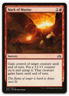 Mark of Mutiny #47 (NM) Planechase Anthology PCA Magic MTG - Image 1 of 2