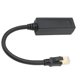 RJ45 Ethernet Adapter Cable Extension 1 To 3 Port Excellent Connection Transm CB - Afbeelding 1 van 22