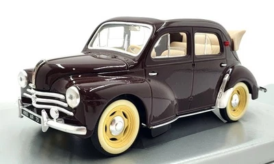 Solido 1/18 Scale Diecast 8048 - Renault 4CV - Maroon - Image 1 of 4